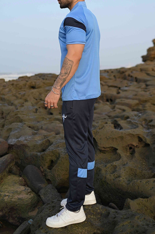 Gambluss Athleisure Dryfit Tracksuit- Royal/Navy - Gambluss Wardrobe