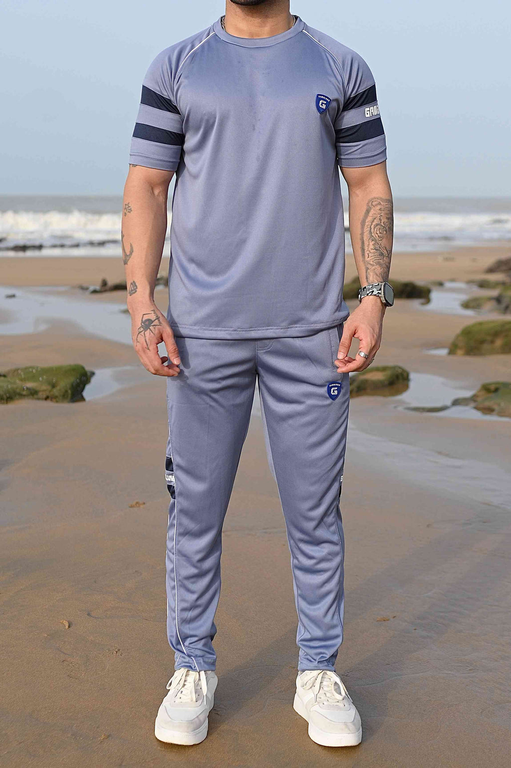 Gambluss Power-flex Quickdry Tracksuit-Space Blue - Gambluss Wardrobe