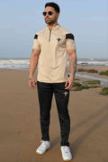 Gambluss Athleisure Dryfit Tracksuit- Milky/Black - Gambluss Wardrobe